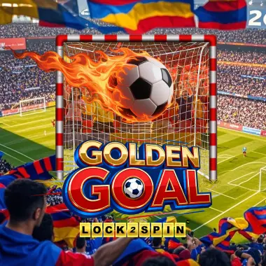 Golden Goal Lock 2 Spin game tile